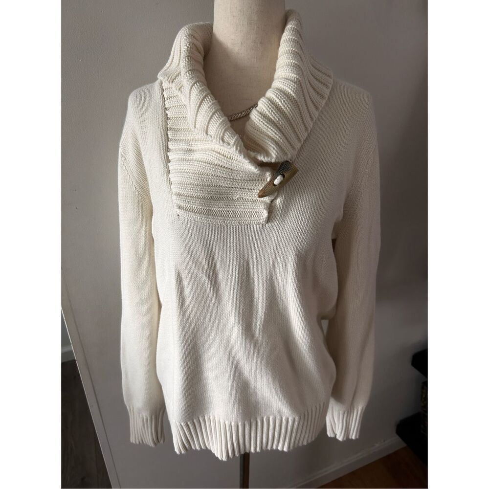 Ralph Lauren off white sweater women’s size xl
